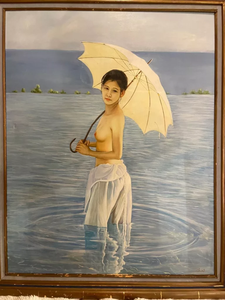 Peinture encadrée